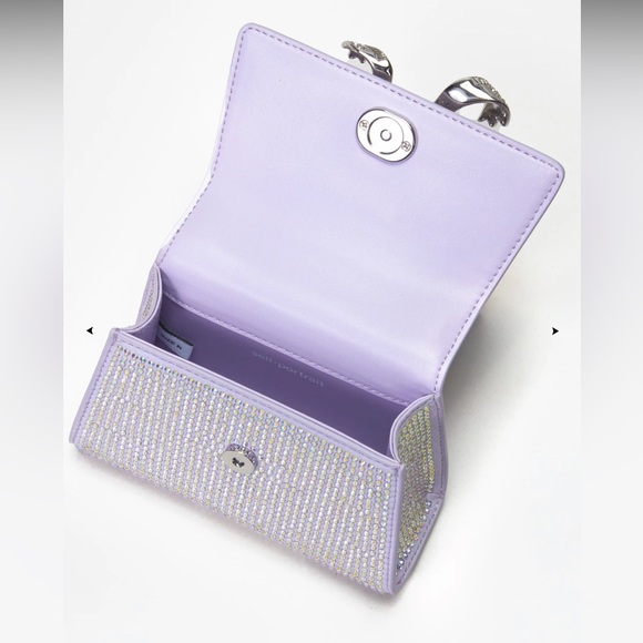 Purple Rhinestone Bow purse - Picture 5 of 5